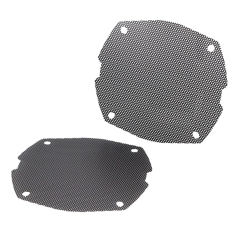XMMT Replacement Front Mesh Speaker Grill Cover panels for Harley Touring Electra Glide FLHT Street Glide FLHX Ultra Limited 1996-2013 - Image 2